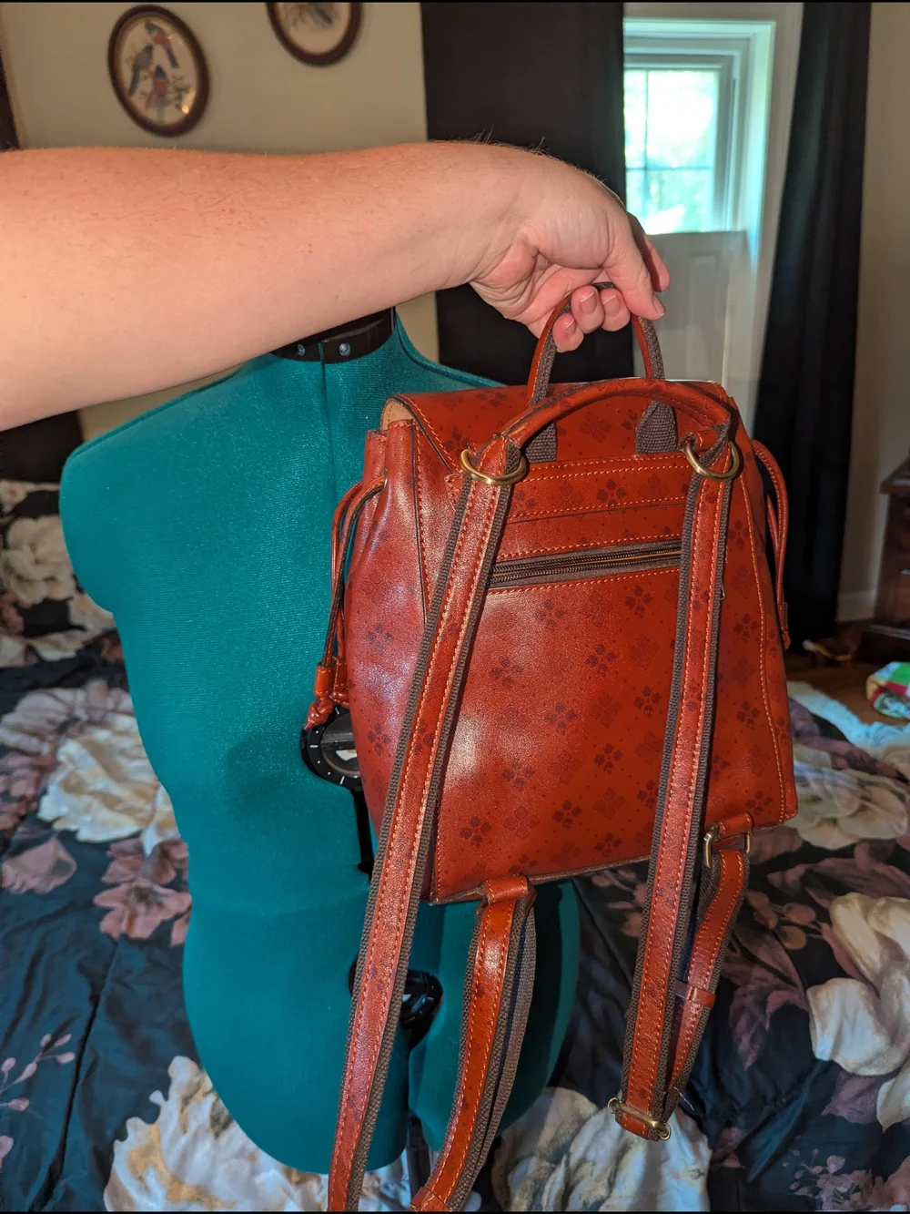 Patricia Nash Leather Backpack
